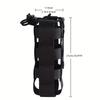 Belt Water Bottle Holder Bag Nylon Tactic Belt Water Bottle Pouches Water Bottle Carriers for Camping Hiking Travelling