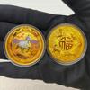 Year Of The Horse Chinese Coins Lucky Animal Horse Commemorative Coins Metal Collection 2026  Year Souvenir Gift