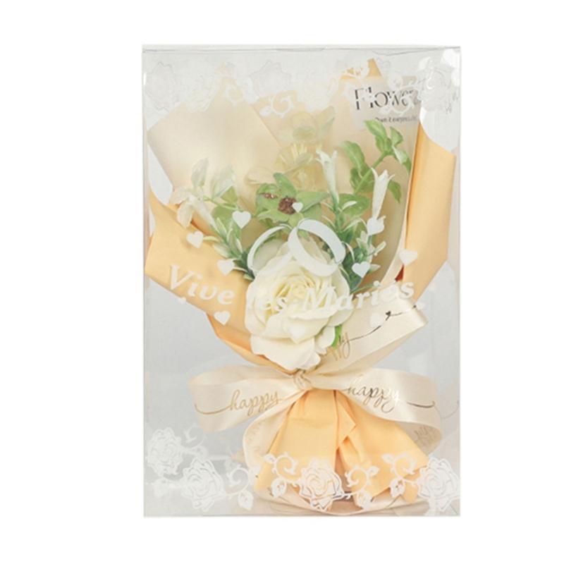 Essential Artificial Bouquet Vintage Wedding Bridesmaid Holding Flower
