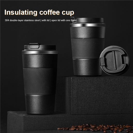 Termos Kubek Kawy 380 Ml/510 Ml Zagęszczony Podwójny Termos Kawy Ze Stali Nierdzewnej Na Prezenty Termos
