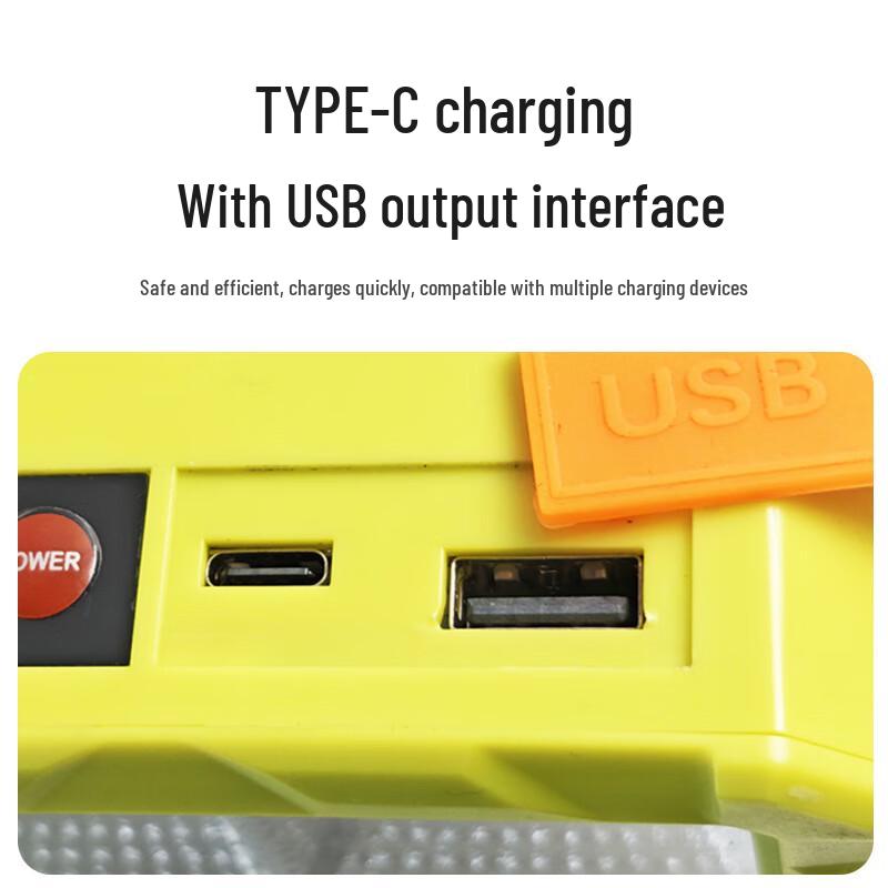 Portable Solar USB LED Emergency Floodlight