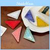 5mm Fashionable Thick Triangle Spring Hair Clip With Shimmering Rhinestones For Women