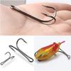 Fishing Double Lure Fishing Lure Assist High Improved Obstacle Avoidance 50 Hooks, Replacement, Hooks, Hooks, Strength, Performance, Pieces, 1#