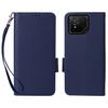 For Asus ROG Phone 9 5G/Phone 9 Pro 5G Case with Wrist Strap Litchi Texture PU Leather Wallet Phone Cover