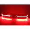 Car Flashing 1Set Car LED Reflector Light For Hyundai tucson 2015 2016 2017 2018   Rear Fog Lamp turn Signal Brake Light