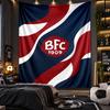 Wall Hanging Tapestry Bologna FC Print Cloth for Living Room Bedroom Home Decor
