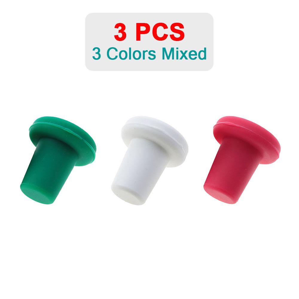 SW 12/6/3PCS Silicone Fresh-keeping Bottle Cap Soda Beer Sealed Caps Red Wine Stopper Vinegar Barware Soy Sauce Bottle Cover