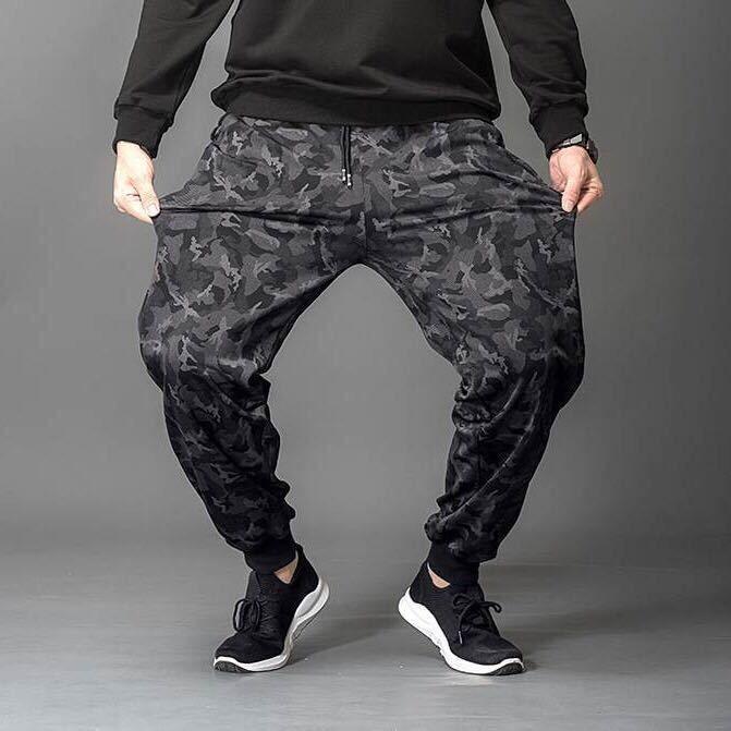 Pánské ležérní letní tepláky slim fit - Velká velikost