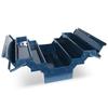 Three-Layer Portable Metal Toolbox