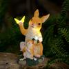 JYL TS/114,Resin Butterfly Rabbit Solar Outdoor Light for Garden Lawn Home Decor Villa Path Lamp