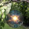 Galaxy Metal Wind Spinner Outdoor Decor 360 Rotating Hook Laser Cut Cosmic Design for Garden Patio Indoor Rustproof Hanging Art
