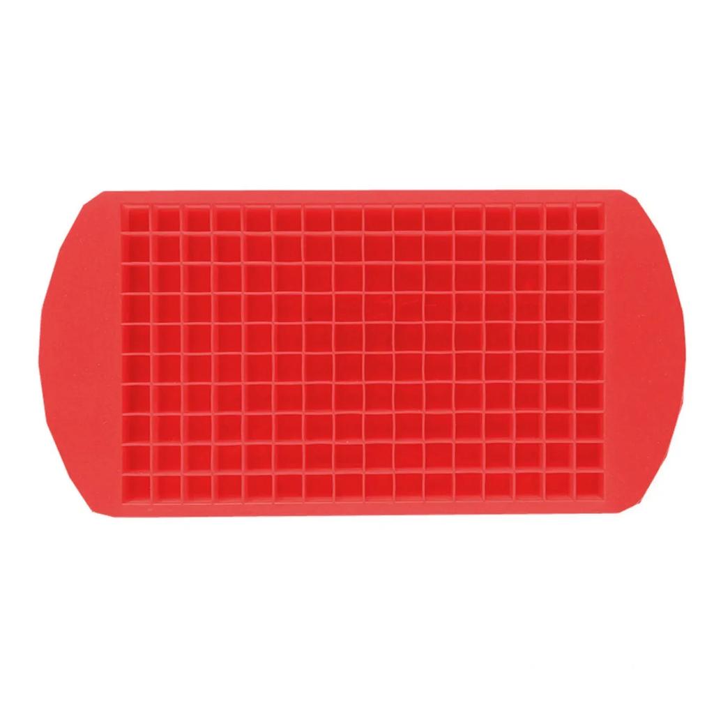 Silicone Mini Ice Cube Trays Small 1cm Stackable Easy Release 160 Crushed Ice Cube Molds Tiny Crushed Ice Cubes Maker Mold