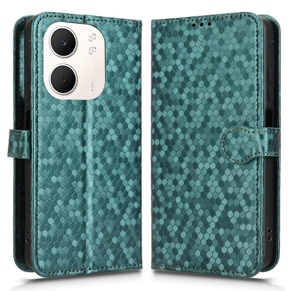 Green PU Leather