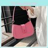 Fashionable Street Style Pu Leather Mid-size Shoulder Bag With Magnetic Closure