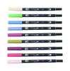 Tombow ABT Warm Color Double-Ended Watercolor Brush Pen for Students