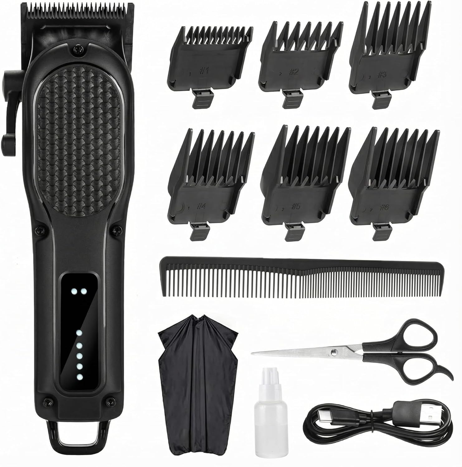 

Clippers for Professional Hair Trimmer Cordless Rechargeable Powerful Beard Trimmer Hair Cutting Grooming Tool United States
