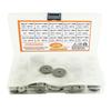 230Pcs Flat Gasket Set 304 Stainless Steel Non-standard Flat gasket/M3M4M5M6M8M9M10M12/box