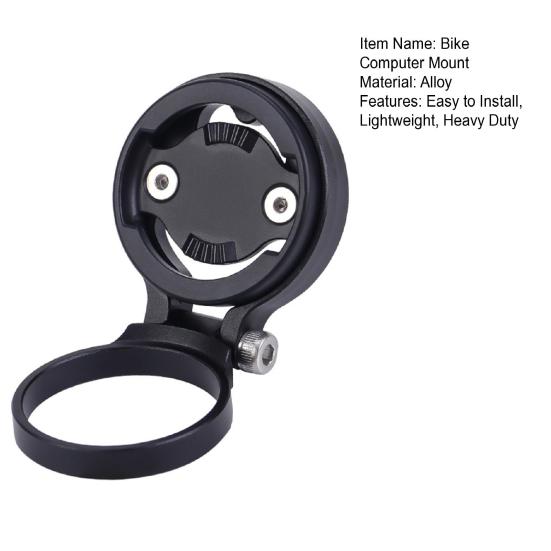 Bike Stem Computer Mount Adjustable Lightweight Aluminum Alloy Universal MTB Mountain Road Bike Handlebar Computer Holder Bike Accessories