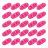 25lots Fishing Double Rattles Beads High Sensitivity Durability Fishing Gear Quickly Mount Tool for Dark Conditions