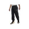 Jordan Paris Saint-Germain Collaboration Lace-Up Casual Jogger Knit Pants Men Bottoms Black DZ2950-010
