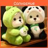 Transforming Bear Plush Toy Teddy Bear Dress Up Stuffed Animal Doll Gift Kids