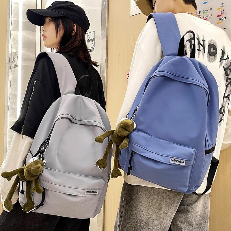 Children's Schoolbags Elementary School Students Junior High School Girls High School Boys Light Letter Backpack