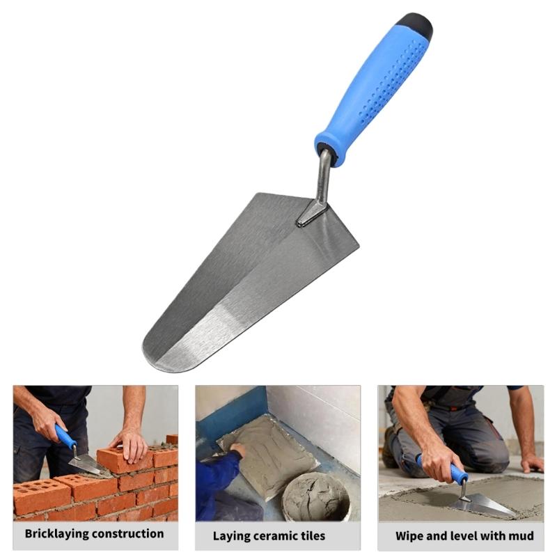 Multipurpose Carbon Steel Plastering Trowel for Professional Wall Scraping and Smoothing Flat Finishing Trowel