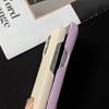 Half-wrapped Lychee Pattern, Suitable for Apple 15promax Phone Case, IPhone14 Anti-drop 13 Creative Women's Leather Case