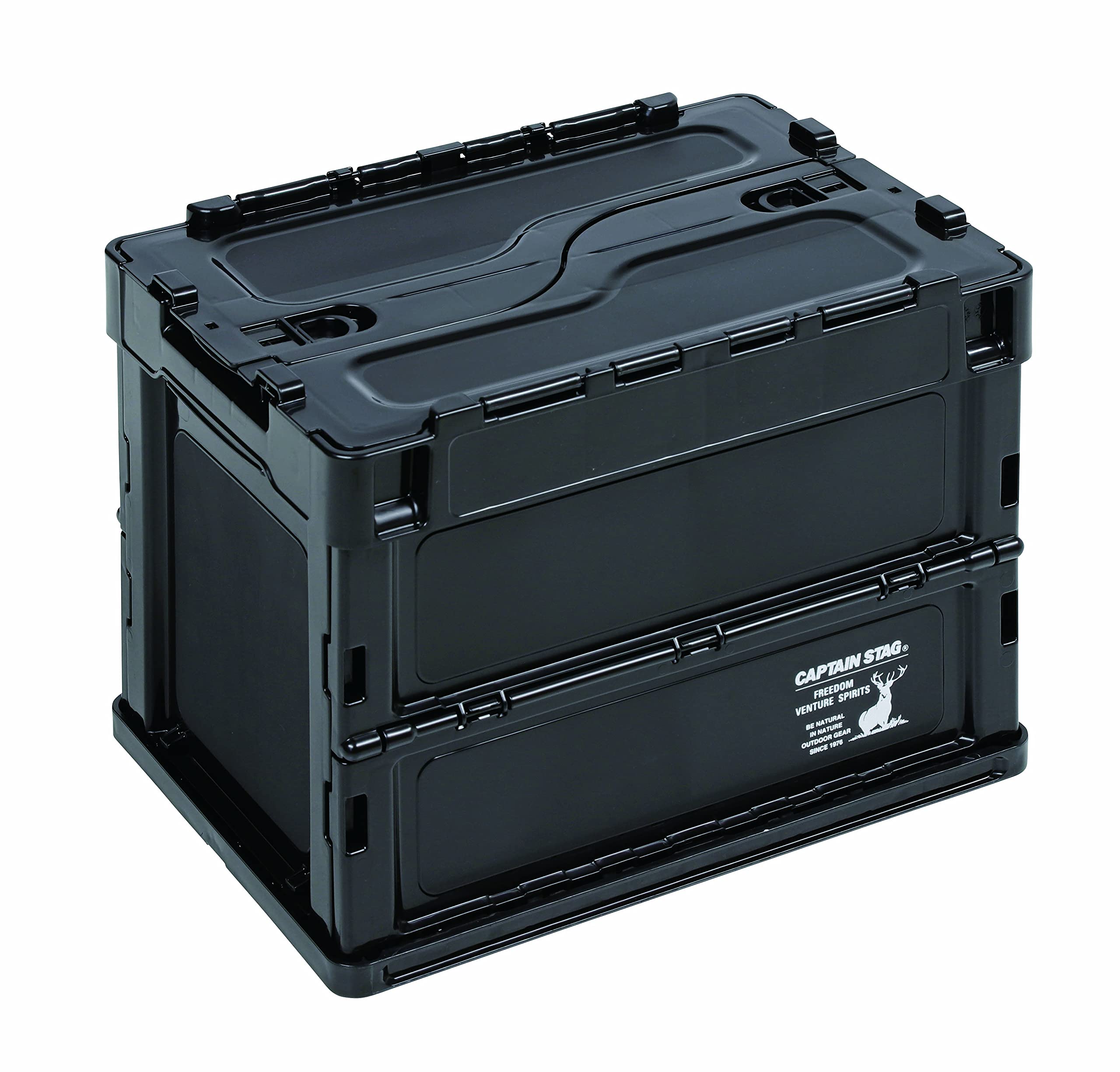 Captain Stag UL-1074 Складной контейнер Oricon 20 л Черный