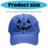 HX6F Eye Catching Baseball Cap Halloween Theme Practical Construction Adjustable Closure