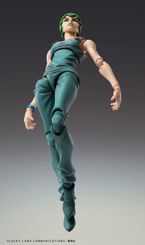 Super Action Statue Bizarre Adventure Part Stone 140mm PVC ABS POM Painted Movable Figure ME22779 "JoJo's 6 Ocean" "Fu-F" Approx. & &