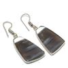 Natural Owhyee Opal Gemstone Handmade 925 Sterling Silver Jewelry Earring 1.77" AE-13622