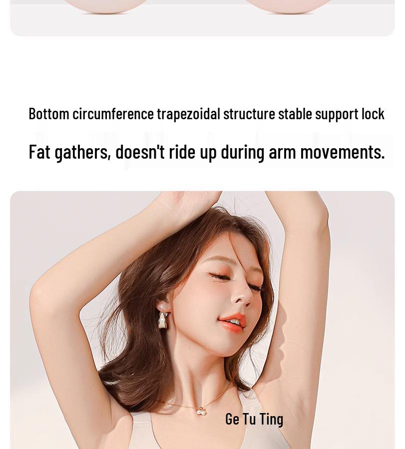 Seamless Full Coverage Lift Bra: Large Bust Support, Anti-Sagging, Shaping, Thin Summer Wear.