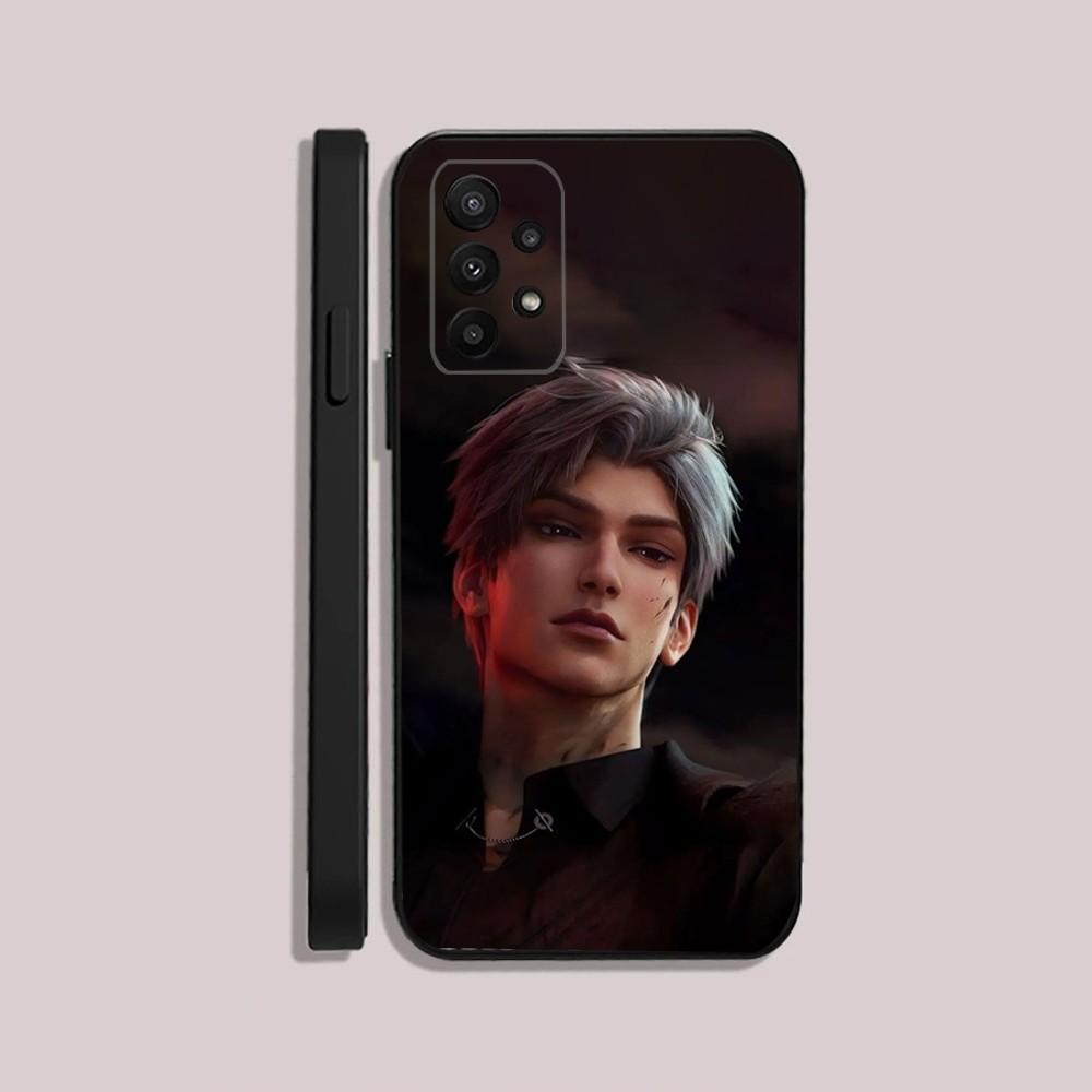 Sylus Love And Deep Space Phone Case For Samsung S24,23,22,30,21,10,9,Ultra,Plus,Lite,FE,5G Black Soft Case