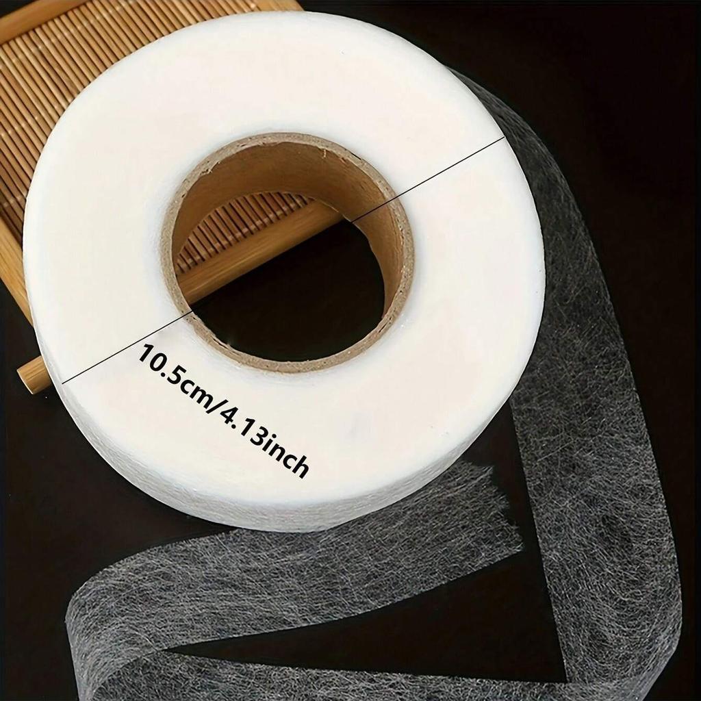 1pc-Clothing Accessories Double Sided Adhesive Lining Non Woven Hot Melt Fabric Lining Ironing Thin Lining Inlaying