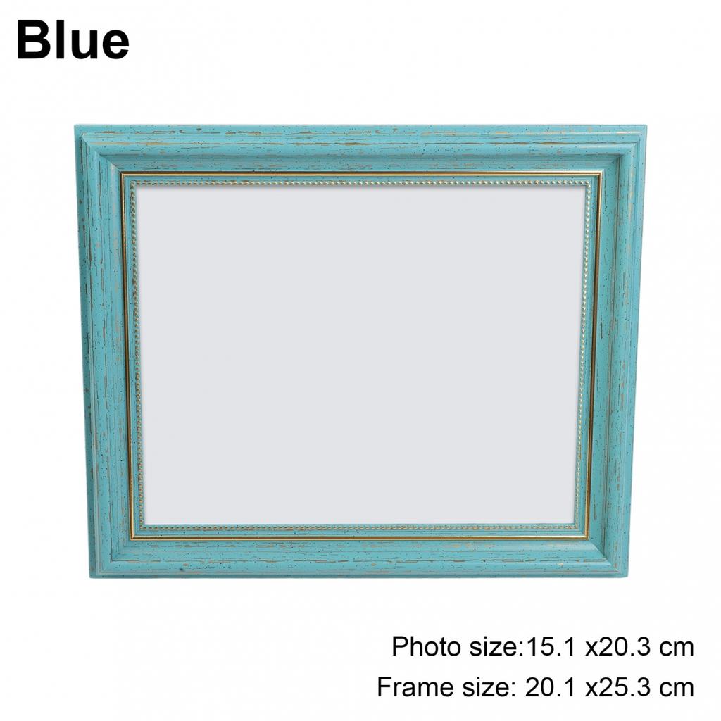 Tillverkad av kvalitetsmaterial Retro väggkonst Vintage fotoram