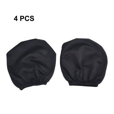 For Car Truck SUV Auto Headrest Covers 4PCS Set Stretch Cloth Protectors with Compatibility for Vehicle Headrests