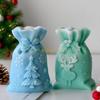 Christmas Gift Bag Silicone Mold For Epoxy Resin Making Soap Chocolate Christmas Home Decoration Top Sale