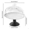 Cake Stand with Cover Plate Dessert Platter Display for Holiday Shop