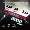 Super Bright LED Work Light Rotating Magnetic Base Rechargeable Magnetic Work Inspection Lamp Waterproof Portable