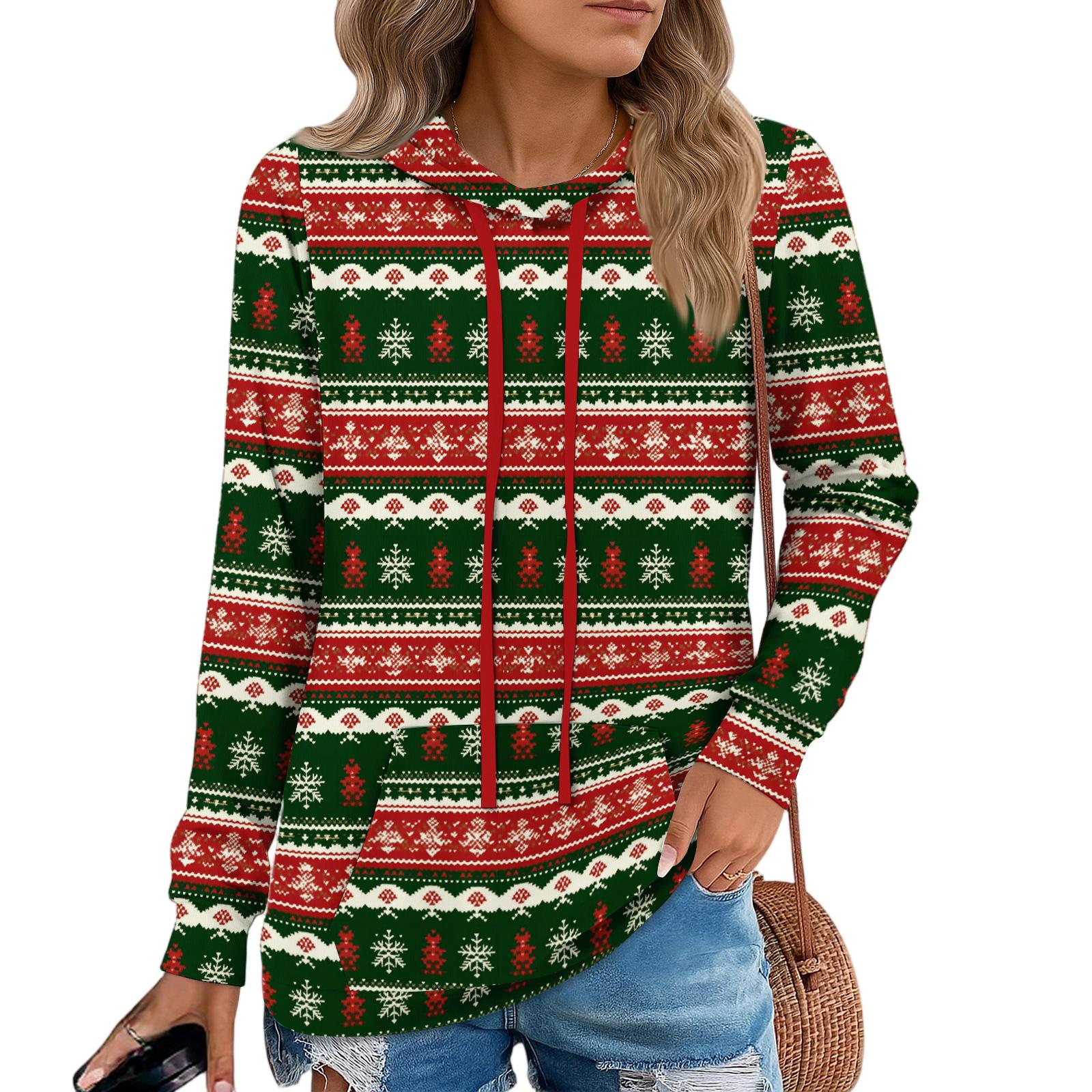 

Женские худи-пуловеры, модные толстовки с капюшоном для девочек-подростков, женский осенний туник-топ XXL зелёный