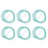 A71Z 24Pcs Oxygen Cannulas 2 Meters Nasal Cannula Soft Nasal Oxygen Tubing O2 Cannula For Adults