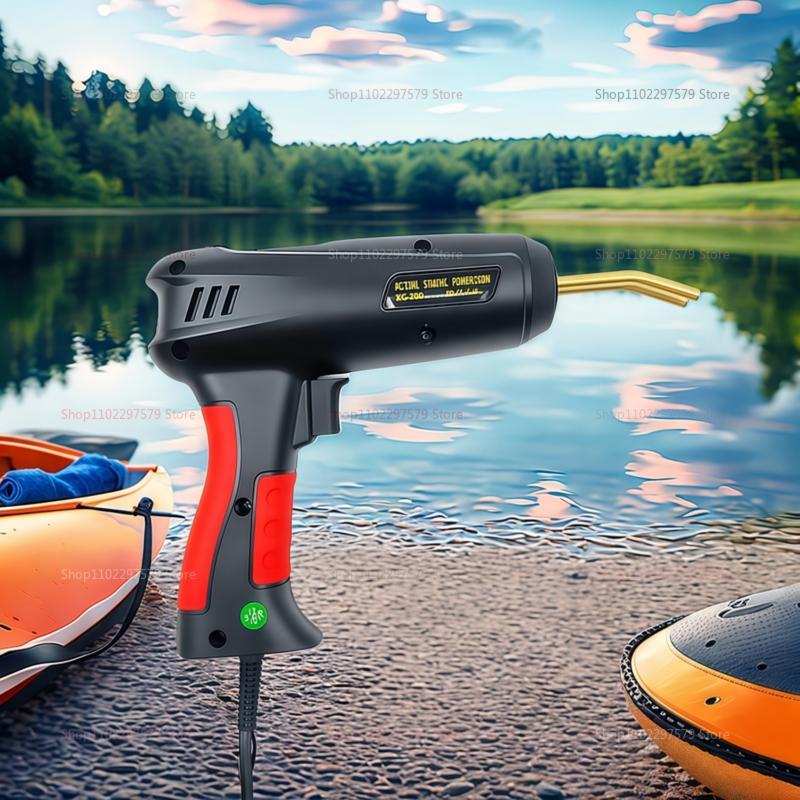 200W Hot Welding Machine for Auto Body Bumper Repair Plastic Crack Fix Kit 2 in 1 Plastic Welder Gun Auto Body Repair Tool