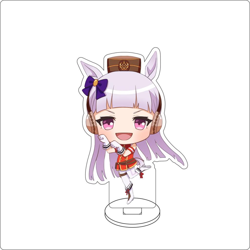 10CM Anime Pretty Derby Figure Stand Model Daiwa Scarlet/Satono Diamond Cute Desk Decor Standing Sign Gifts