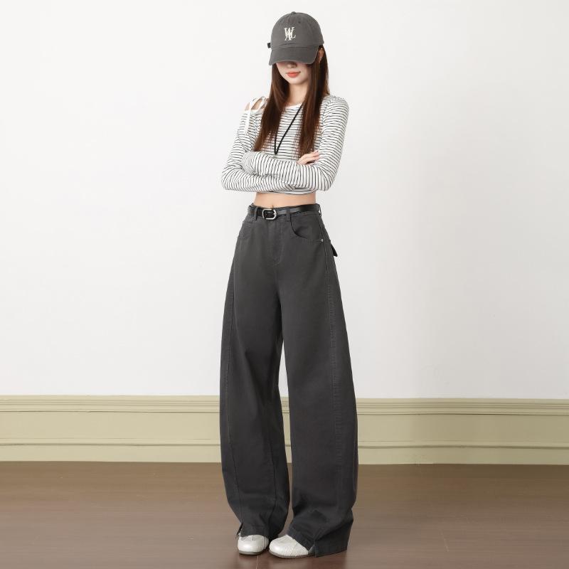 Women s High-Waist Loose Fit Wide Leg Jeans - Spring 2026 Collection XXL