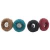 40Pcs Shank Brushed Abrasive Wheel Buffing Polishing Wheel Set for Rotary Tool