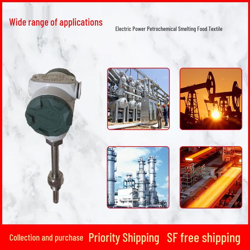 SBWZ-2460T Integrated Temperature Transmitter PT100 Sensor with Remote 4-20mA Smart Display