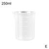 Transparent Scale Plastic Measuring Cup V Shape Mouth Laboratory Beakers Milk Tea Store Measuring Cup Volumetric Beaker Kitchen