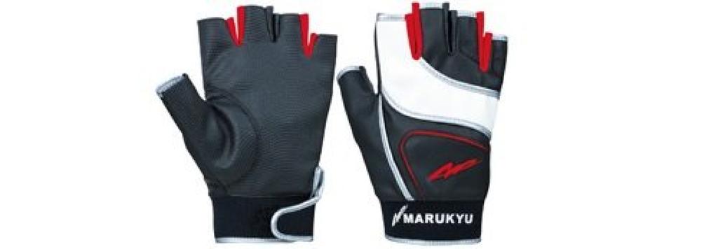 Marukyu Fishing 14076 MQ-01 Gloves, 5-Strip, Small,