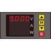 BM730 DC0-100V 10A LED Digital Voltmeter Ammeter Voltage Current Wattmeter Meter Volt Detector Tester Monitor Panel With alarm